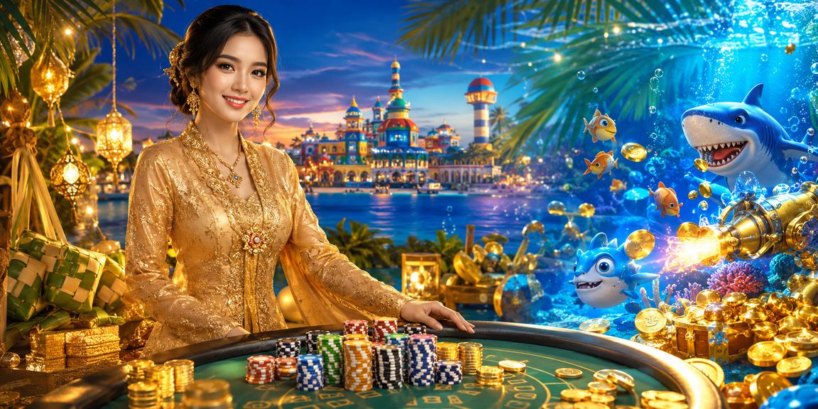 Pemain menikmati permainan Tembak Ikan dalam talian di Malaysia